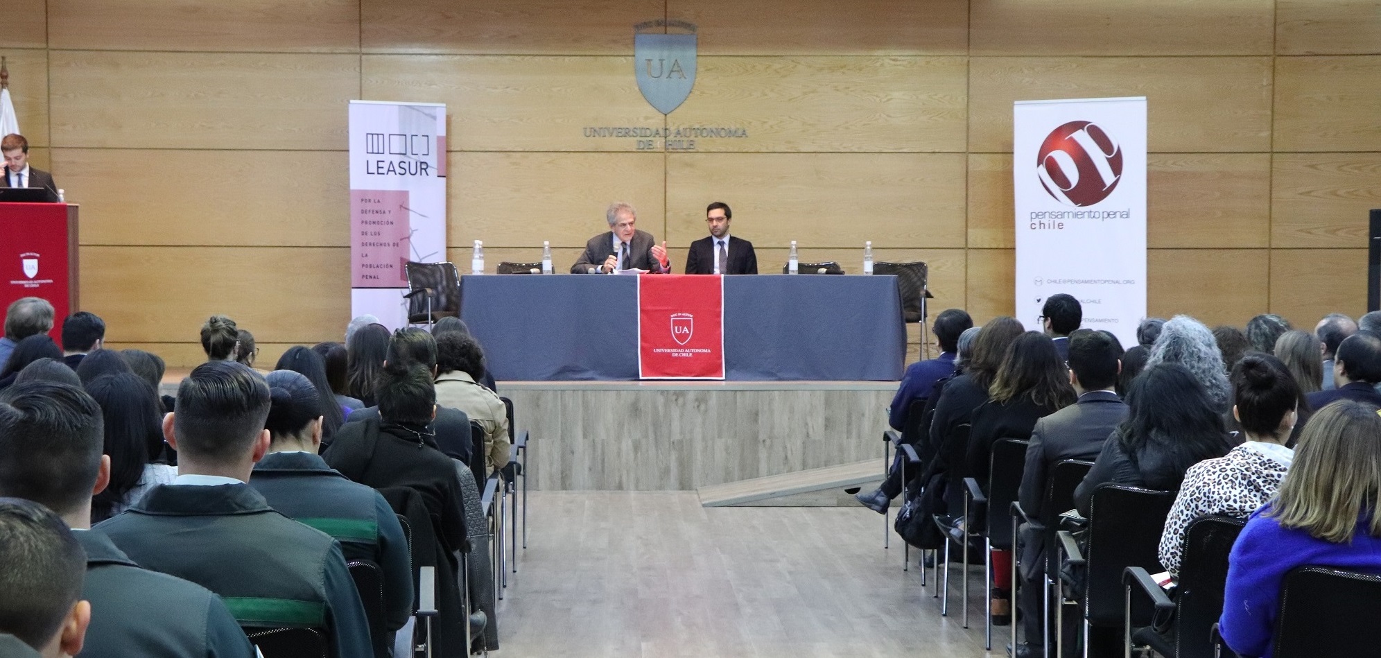 Presidente de la Corte Suprema inauguró seminario en la U Autónoma de