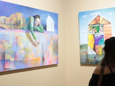 Artista visual Mario Gómez inauguró exposición en Casa Autónoma, Arte y Cultura