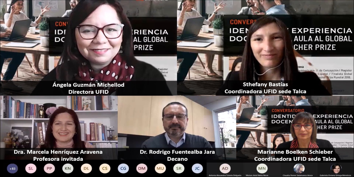 Unidad de Formación Inicial Docente realizó conversatorios sobre identidad y rol docente