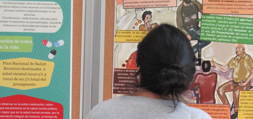 Estudiantes de Psicología expusieron los aprendizajes adquiridos en aulas y trabajo clínico