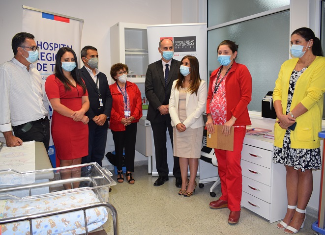 U. Autónoma y Hospital Regional de Talca inauguran sala de lactancia materna