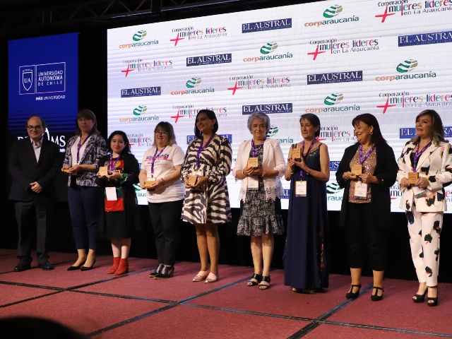 Corporación reconoce a académicas de la Autónoma entre las 100 mujeres líderes de La Araucanía