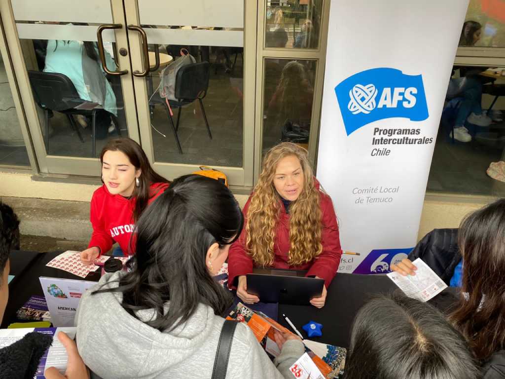 Representantes de AFS - Programas Interculturales Chile