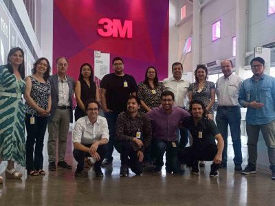 Investigadores de la Universidad Autónoma de Chile visitaron el “Centro de Innovación 3M” para fortalecer vínculos académico-empresariales