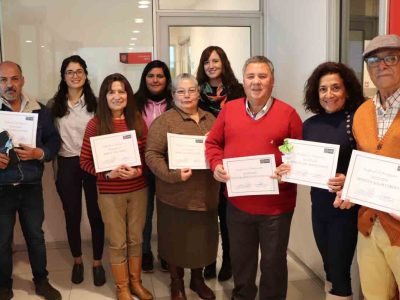 Carrera de Terapia Ocupacional Sede Santiago cerró con éxito su proyecto VcM “Taller de Alfabetización Digital para Personas Mayores”