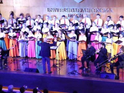 Coro de la Universidad Autónoma de Chile presentó su tradicional concierto de especial de Navidad