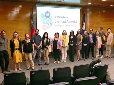 InES Ciencia Abierta de la U. Autónoma participa de jornada con otras universidades chilenas