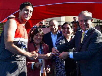 Inauguran espacio deportivo para la comunidad universitaria en Talca
