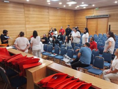 Comité Paritario y Departamento de Prevención de Riesgos de Sede Santiago realizaron una “Jornada de capacitación para monitores de emergencia”