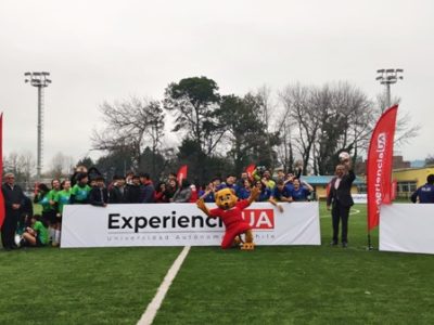 Inició campeonato de Futbol Mixto para disputar Copa Universidad Autónoma en Liceo Pablo Neruda