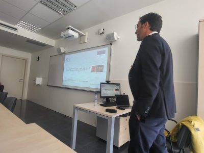 Profesor titular del Módulo Jean Monnet U. Autónoma expuso en seminario en Universidad de Barcelona