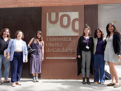 Centro de Transversalización de Género en I+D+i+e de la U. Autónoma estrecha lazos con la Universitat Oberta de Catalunya