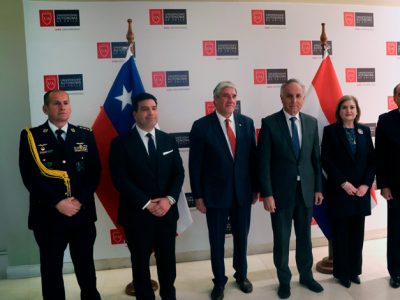 U. Autónoma recibe al embajador del Paraguay en Chile, Antonio Rivas