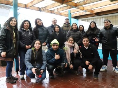 Estudiantes de la Autónoma de Temuco realizaron intervención urbana por el Día del Medio Ambiente