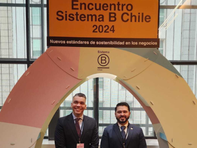 Académicos de la Universidad Autónoma asisten al Encuentro Sistema B Chile 2024