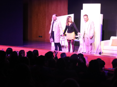 Universidad Autónoma de Chile vivió una nueva jornada de teatro con la presentación de la obra "¡Terminamos por ti!”