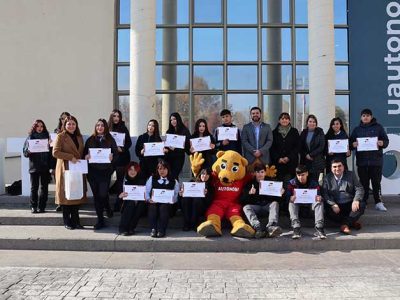 Universidad Autónoma capacitó a sesenta estudiantes del INSUCO en materias tributarias y ERP