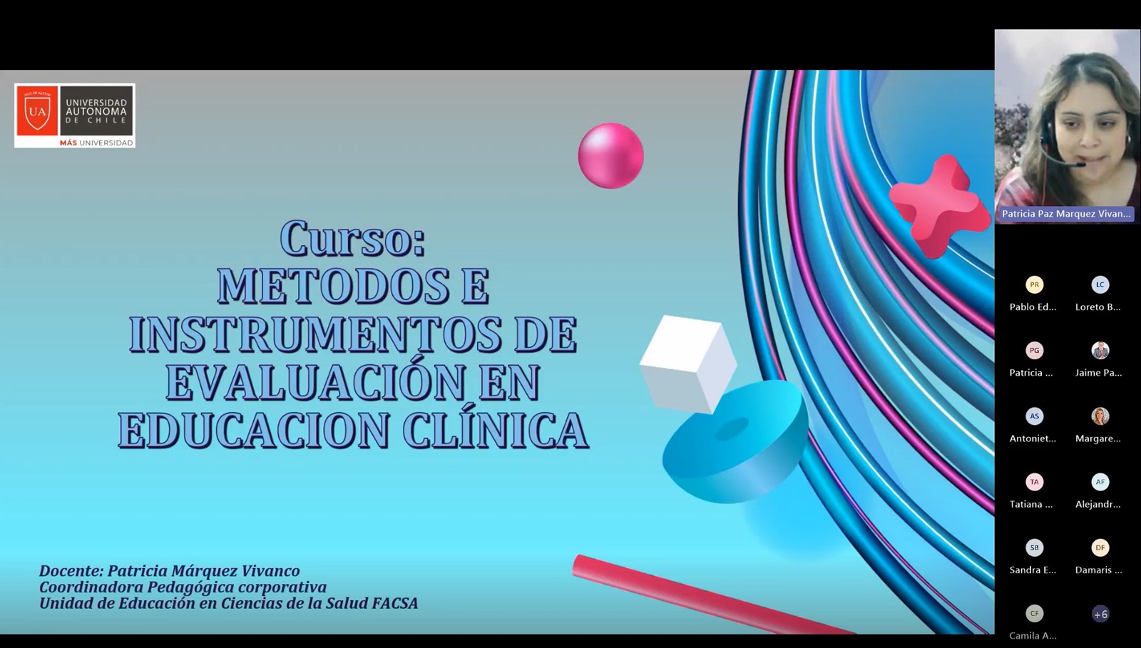 FOTO curso educacion clinica 2