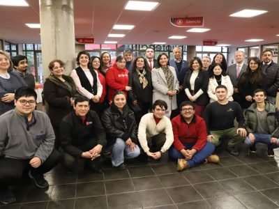 Autoridades universitarias inauguran espacios Cowork en la Biblioteca de Temuco