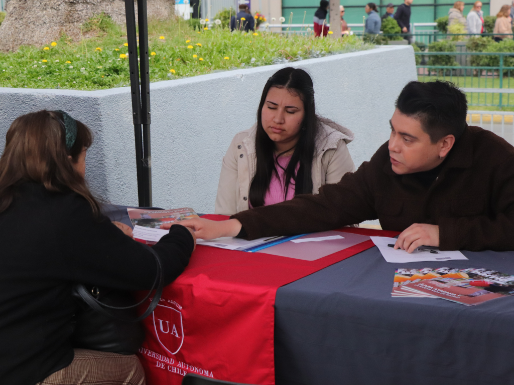 Estudiantes de Kinesiología.