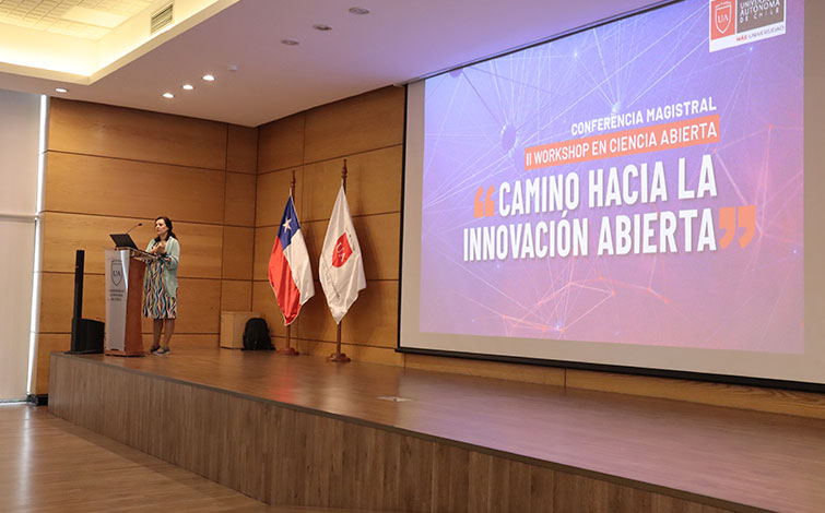 Inauguran con éxito el segundo Workshop en Ciencia Abierta con conferencia magistral de experta en innovación