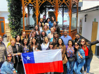 Pamela Ugarte, Directora de la carrera Terapia Ocupacional, fortalece lazos en importante encuentro internacional.