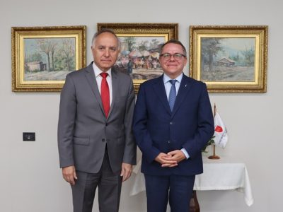 Rector de la U. Autónoma de Chile sostuvo reunión con el embajador de Ucrania con miras a una colaboración mutua