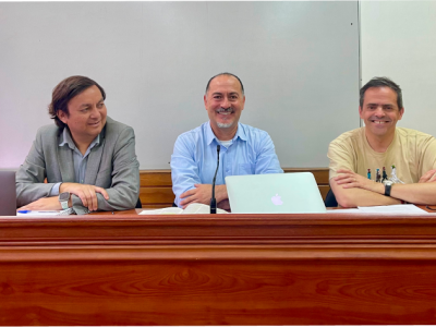 Juez José Ignacio Rau participó en simulación de juicio oral en la Facultad de Derecho sede El Llano 